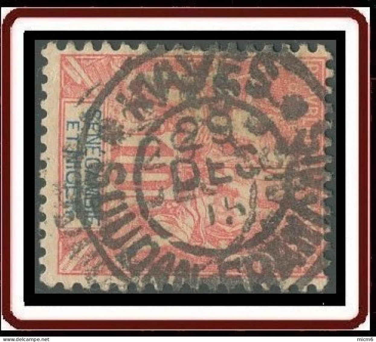 Sénégambie Et Niger - N° 05 (YT) N° 5 (AM) Oblitéré De Kayes. - Used Stamps