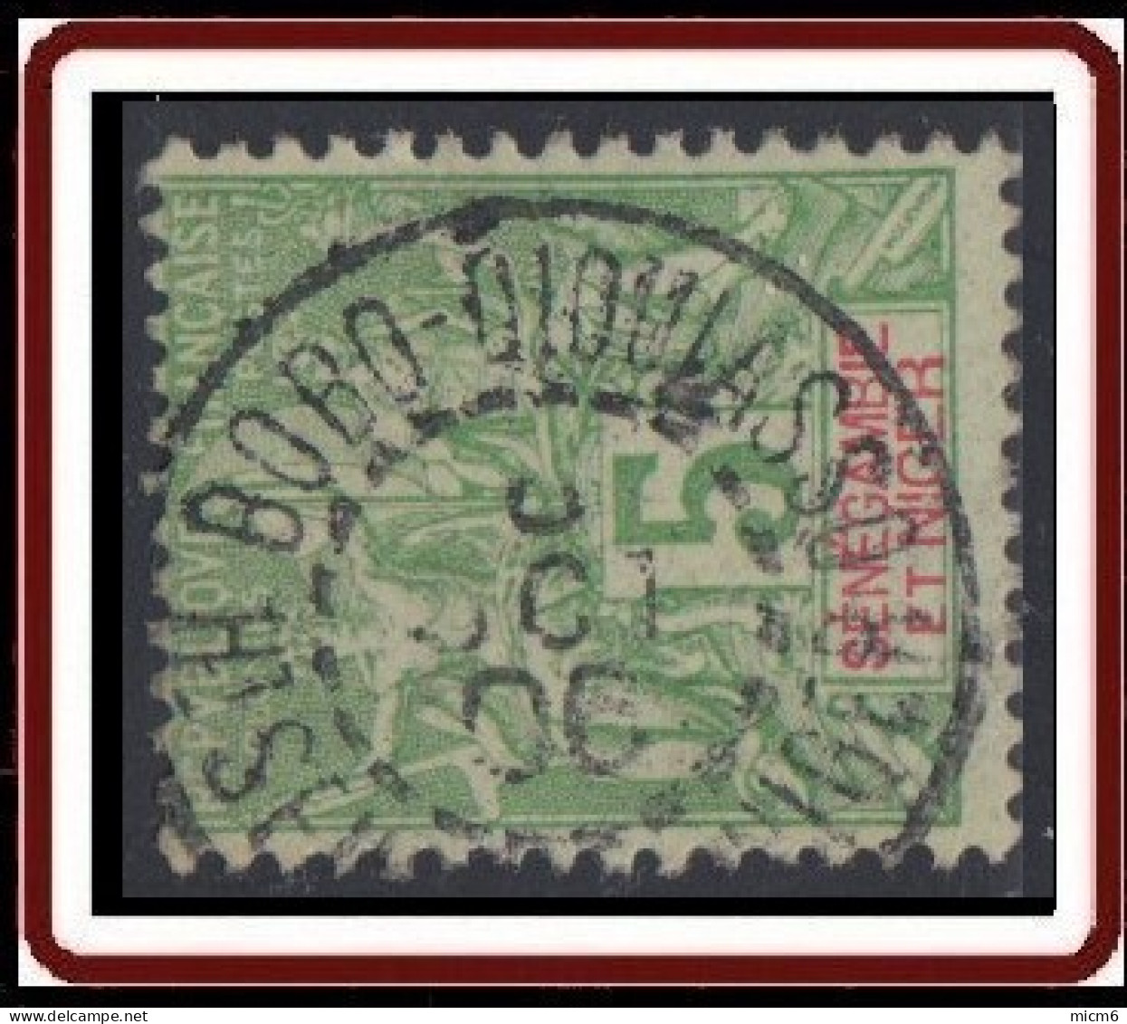 Sénégambie Et Niger - N° 04 (YT) N° 4 (AM) Oblitéré De Bobo-Dioulasso (1906). - Oblitérés