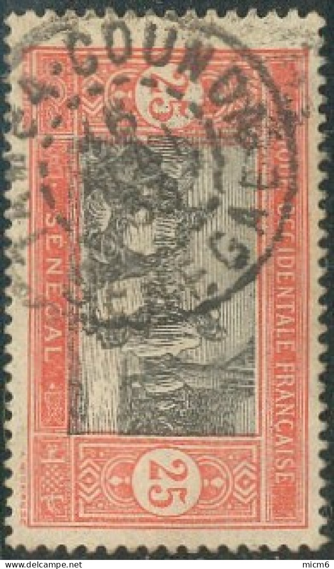 Sénégal 1912-1944 - Tamba Counda Sur N° 76 (YT) N° 75 (AM). Oblitération. - Sonstige & Ohne Zuordnung