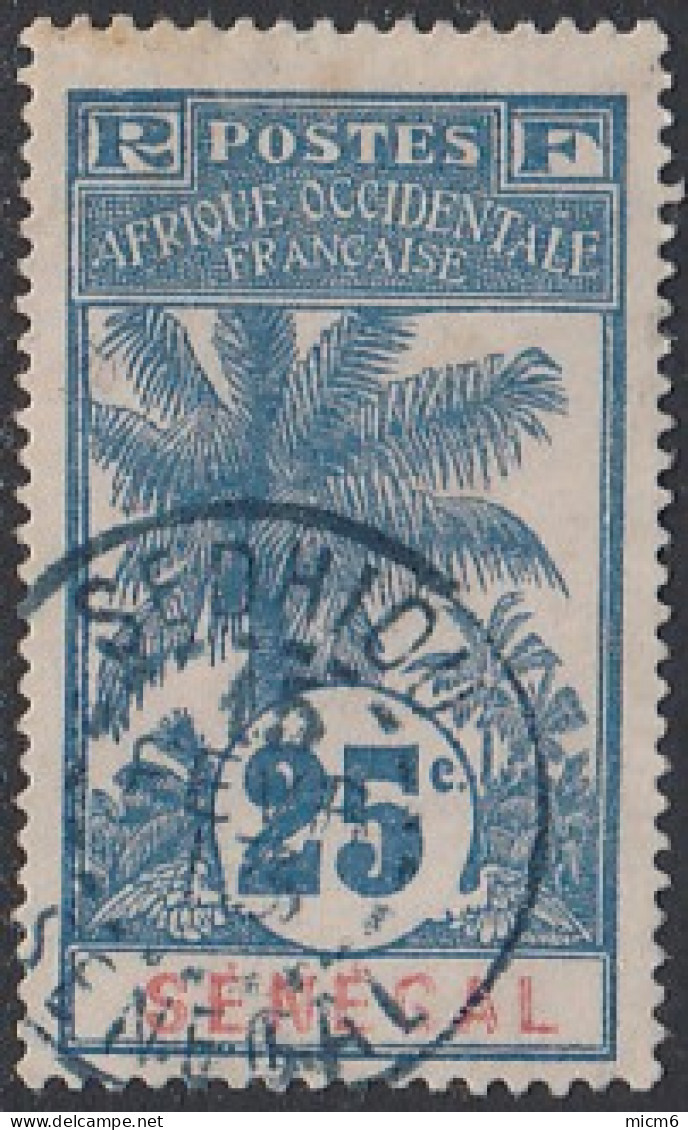 Sénégal 1887-1906 - Sedhiou Sur N° 37 (YT) N° 38 (AM). Oblitération. - Gebraucht