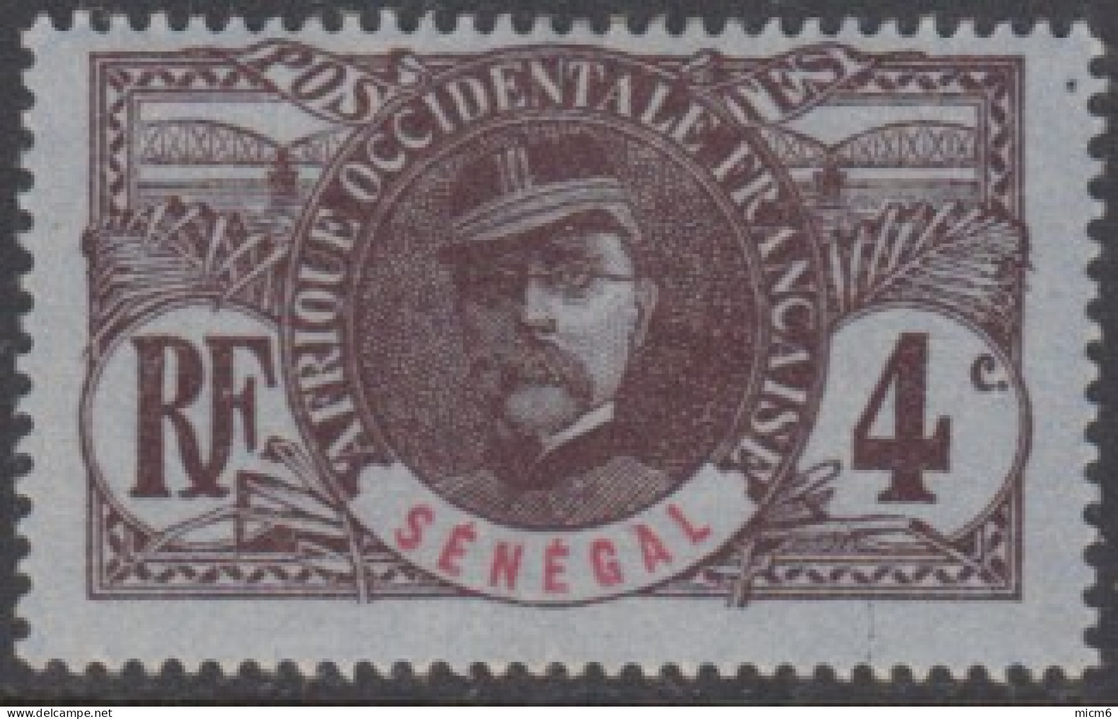 Sénégal 1887-1906 - N° 32 (YT) N° 33 (AM) Neuf *. - Unused Stamps