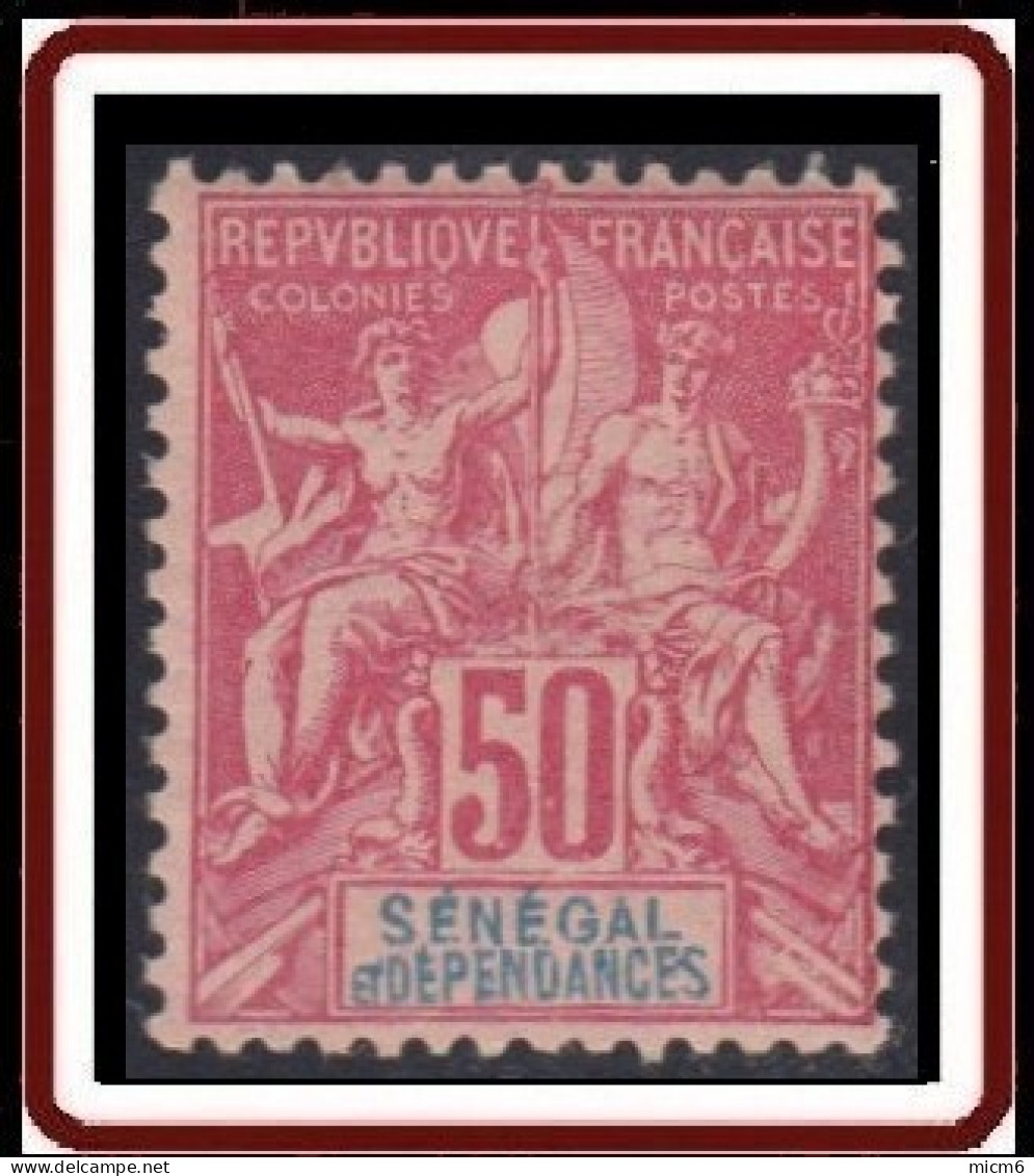 Sénégal 1887-1906 - N° 18 (YT) N° 18 (AM) Neuf **. - Ongebruikt