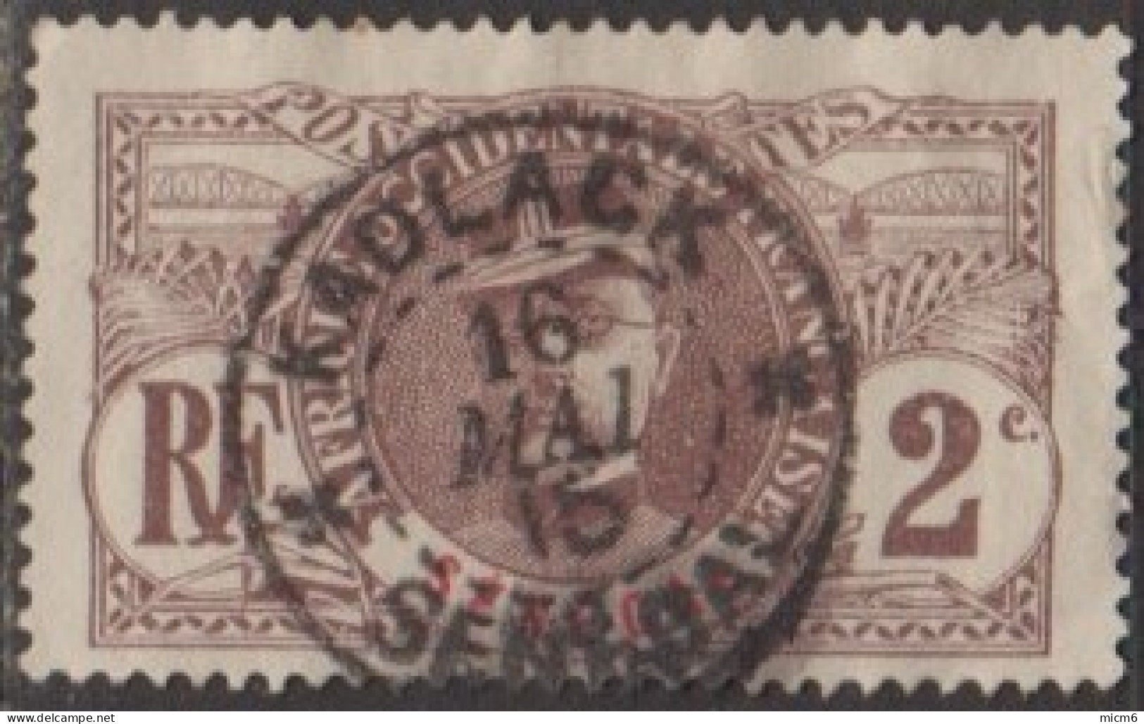Sénégal 1887-1906 - Kaolack Sur N° 31 (YT) N° 31 (AM). Oblitération De 1915. - Used Stamps