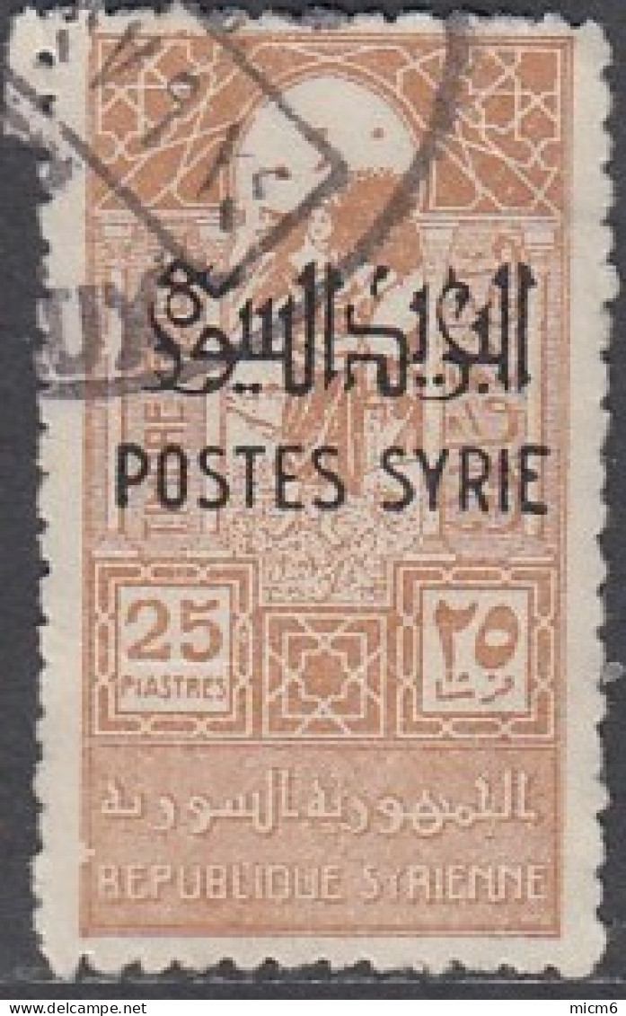 Syrie 1934-1945 (République) - N° 284 (YT) N° 301 (AM) Oblitéré. - Gebruikt