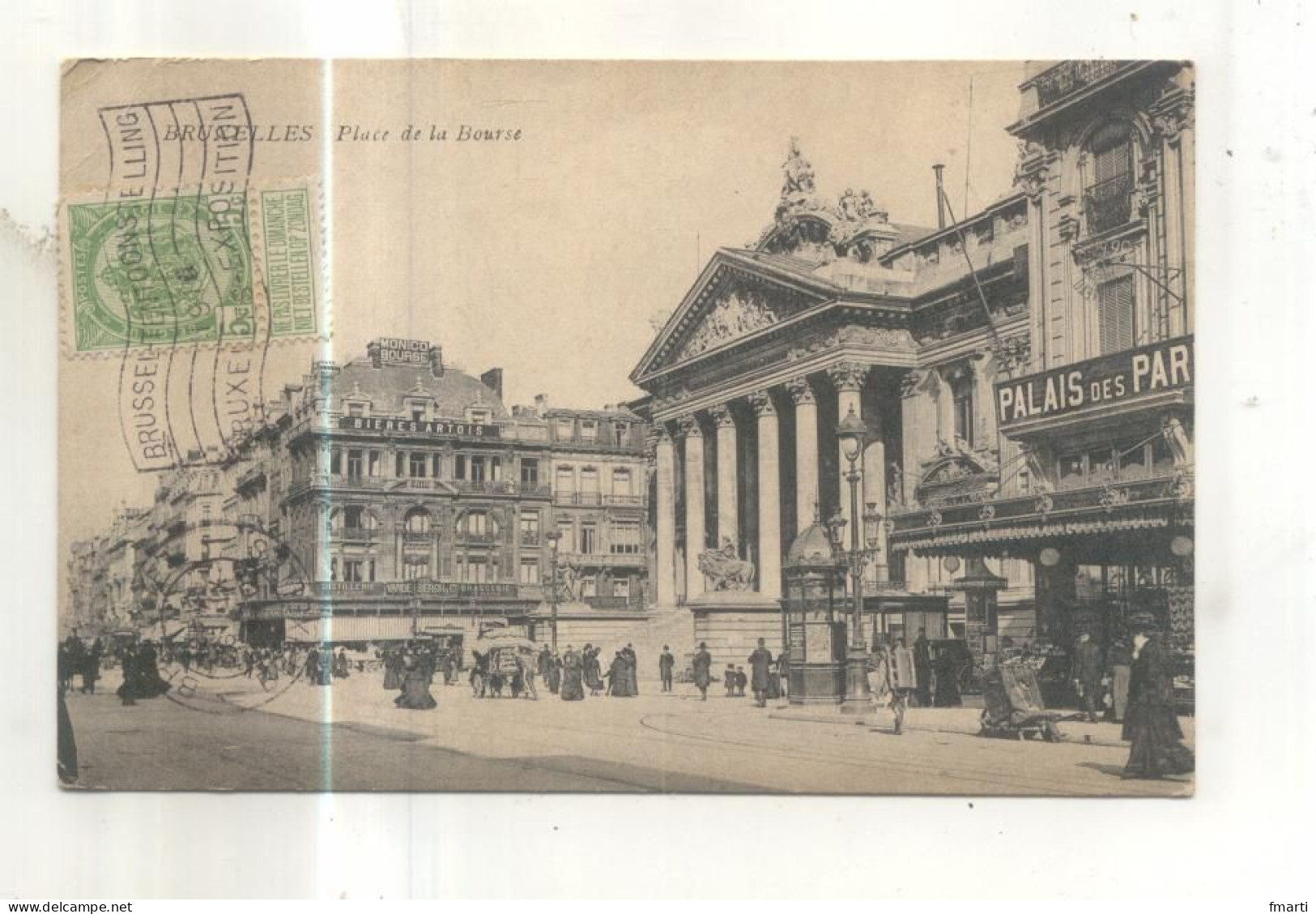 Bruxelles, Place De La Bourse - Monumenti, Edifici