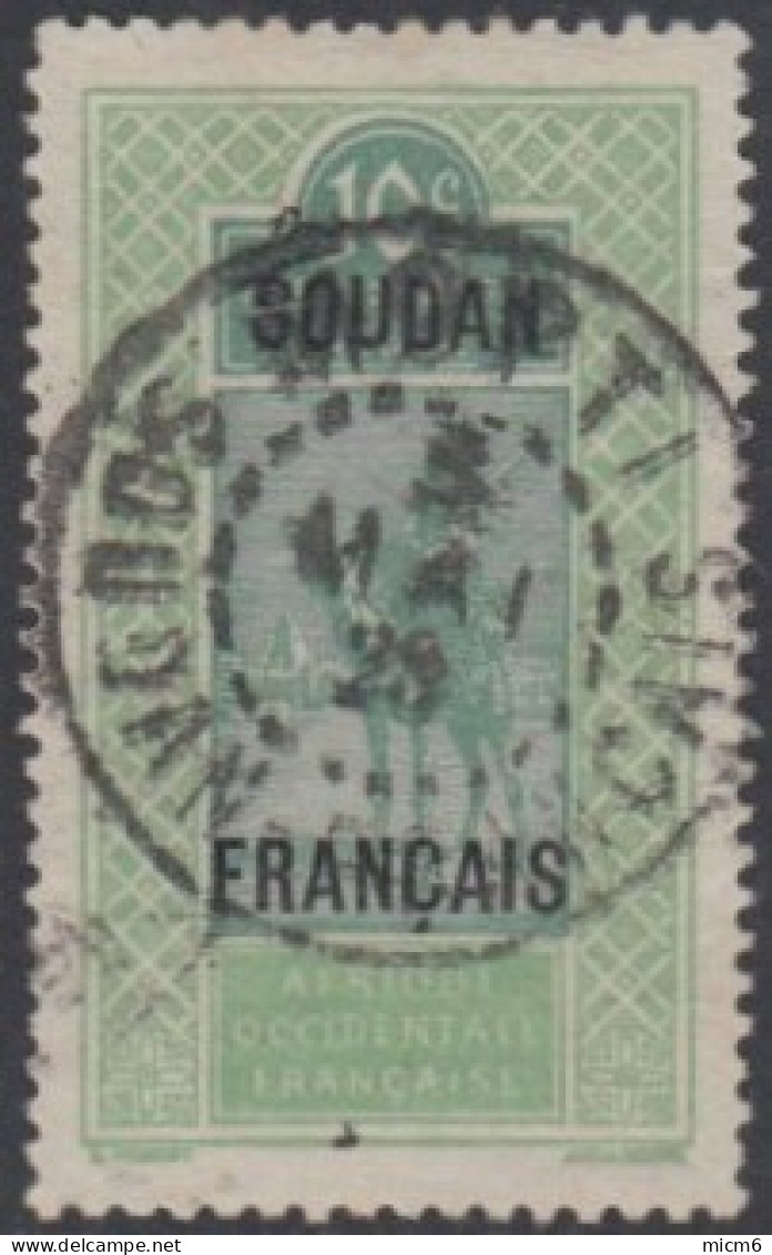 Soudan Français 1920-1944 - Mopti Sur N° 24 (YT) N° 24 (AM). Oblitération De 1928. - Autres & Non Classés