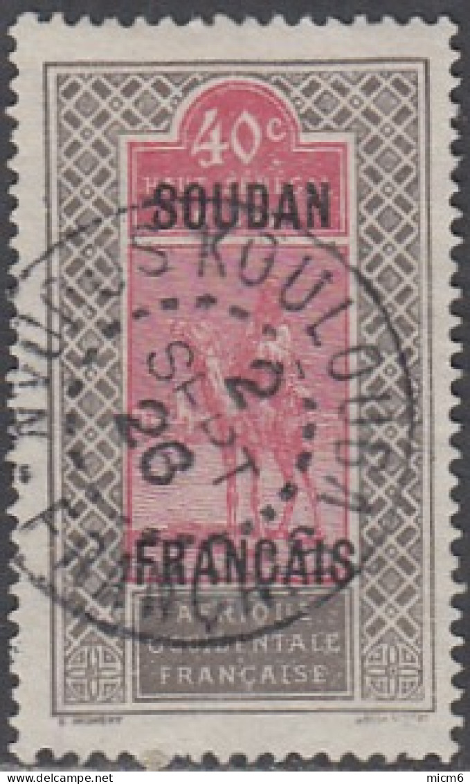 Soudan Français 1920-1944 - Koulouba Sur N° 30 (YT) N° 30 (AM). Oblitération De 1926. - Autres & Non Classés