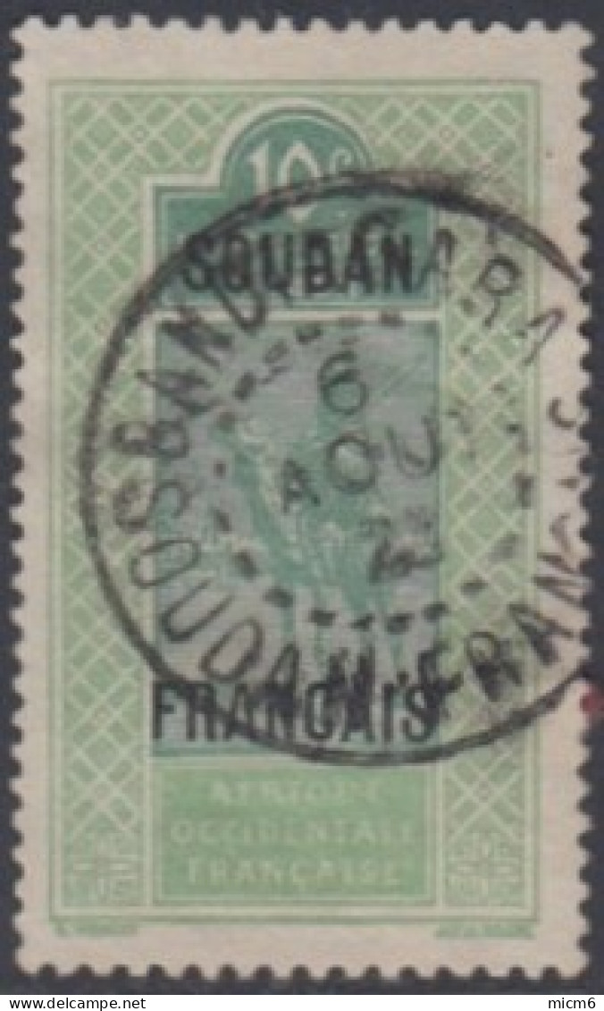 Soudan Français 1920-1944 - Bandiagara Sur N° 24 (YT) N° 24 (AM). Oblitération De 1923. - Otros & Sin Clasificación