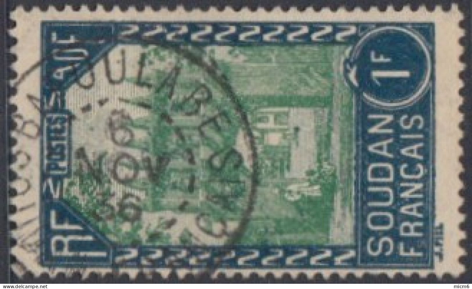 Soudan Français 1920-1944 - Bafoulabe Sur N° 78 (YT) N° 75 (AM). Oblitération De 1936. - Otros & Sin Clasificación