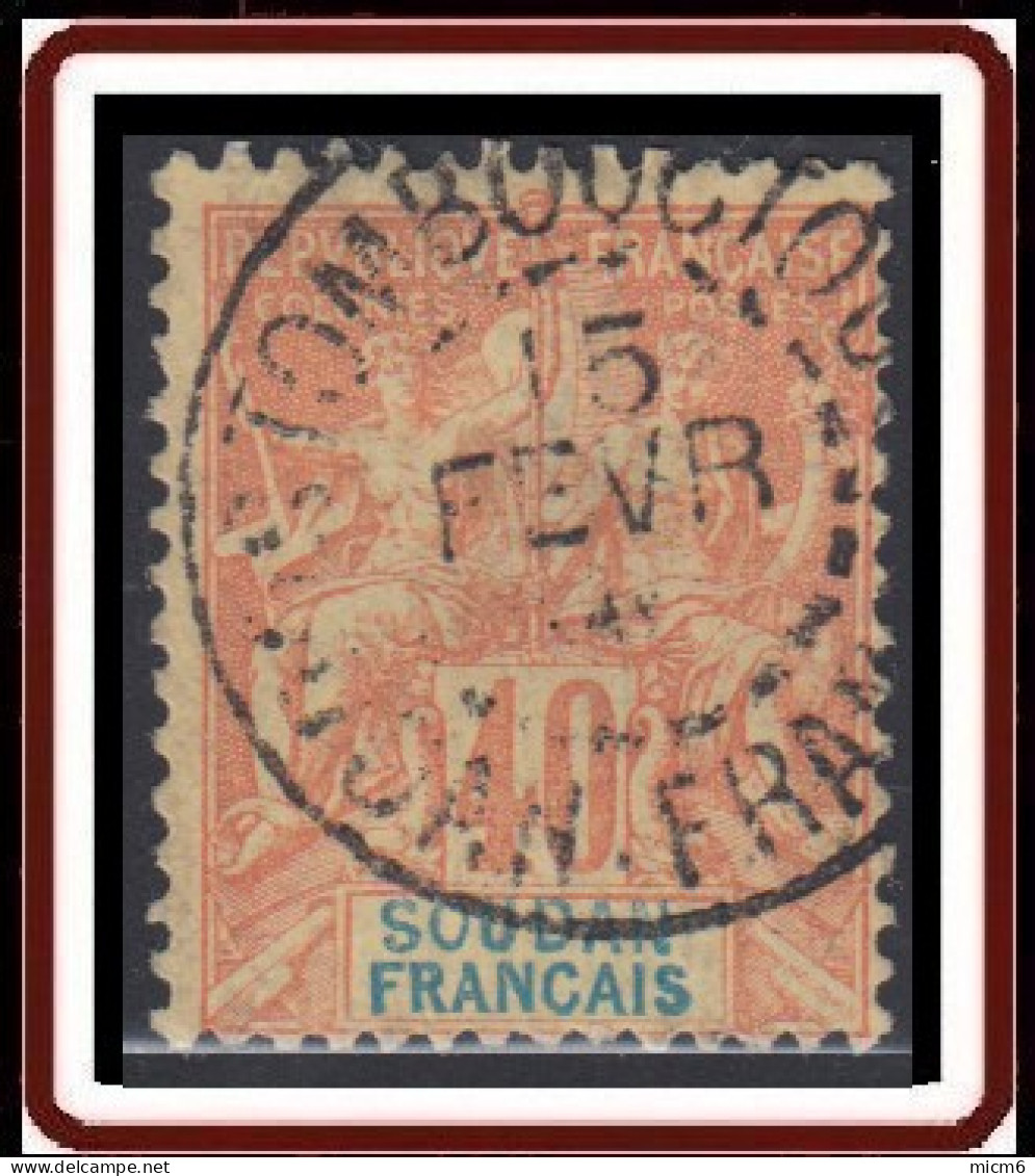 Soudan Français 1894-1900 - Tombouctou / Soudan Français Sur N° 12 (YT) N° 12 (AM). Oblitération. - Gebruikt