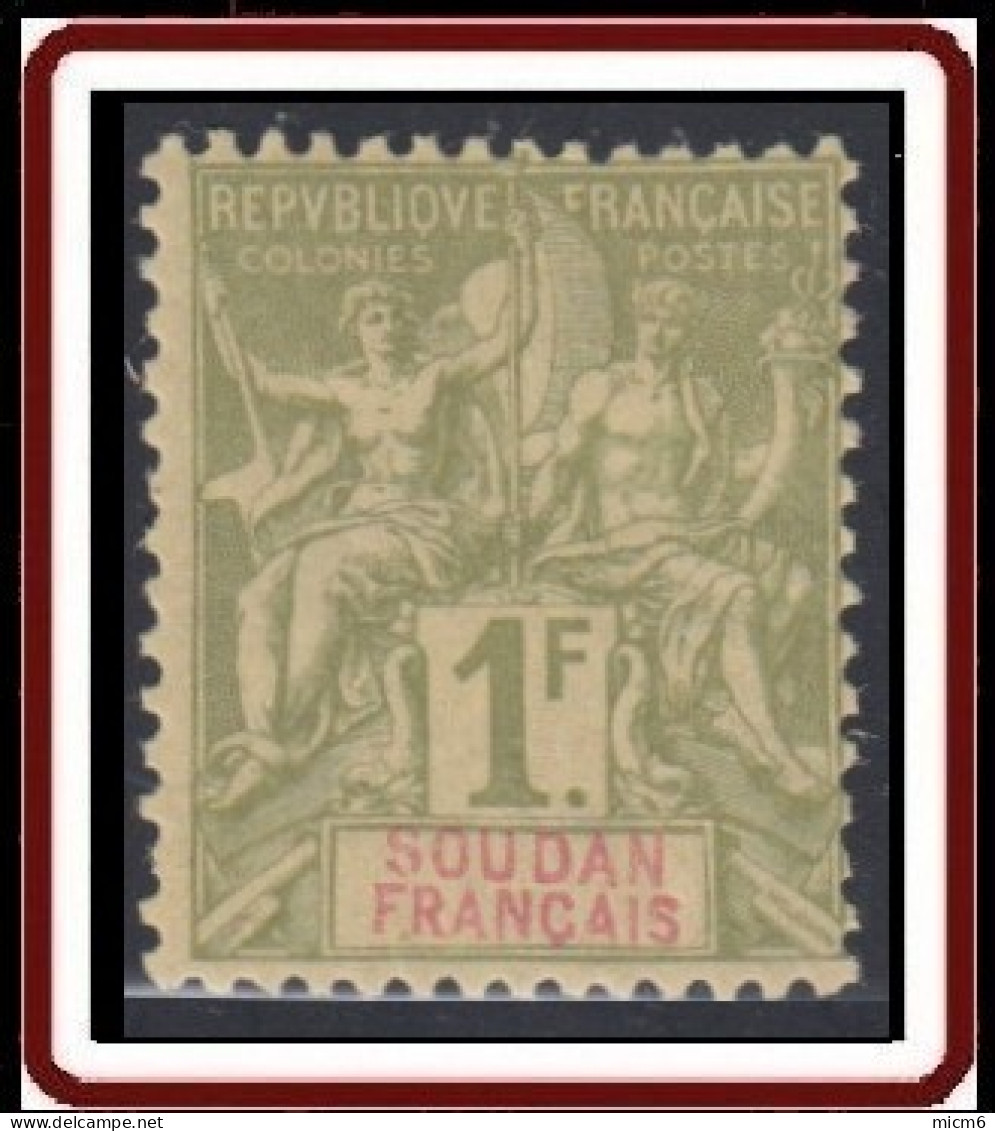Soudan Français 1894-1900 - N° 15 (YT) N° 15 (AM) Neuf *. - Ongebruikt