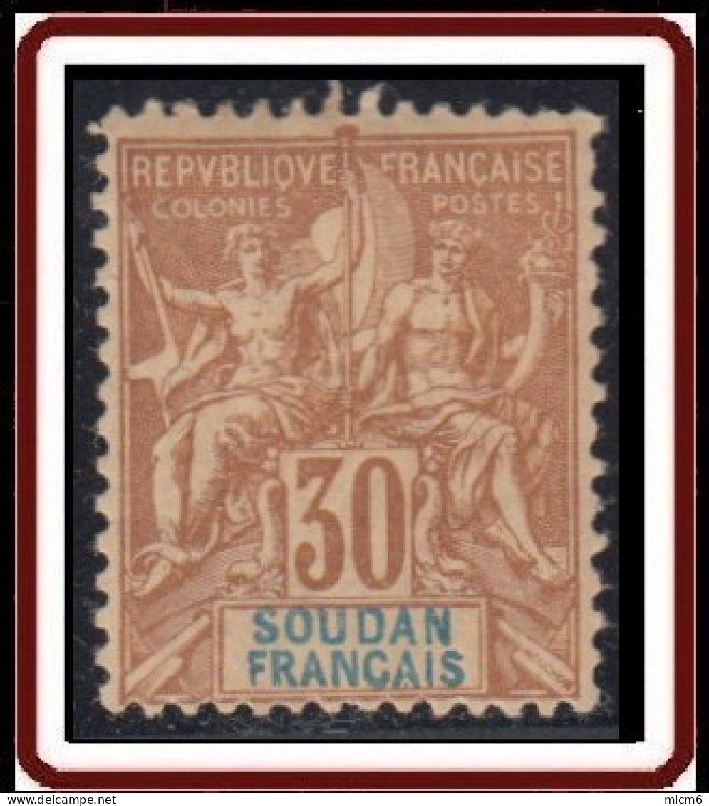 Soudan Français 1894-1900 - N° 11 (YT) N° 11 (AM) Neuf *. - Ongebruikt