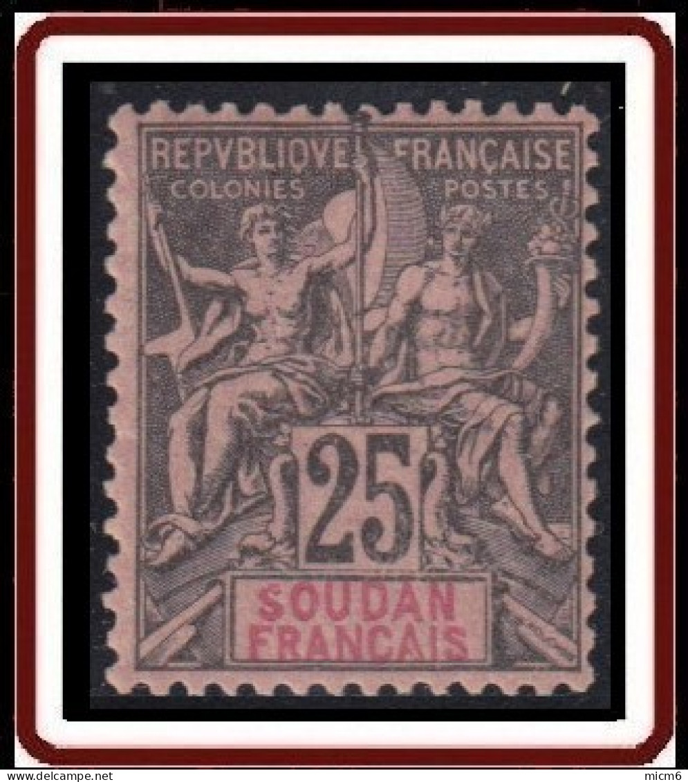 Soudan Français 1894-1900 - N° 10 (YT) N° 10 (AM) Neuf *. - Nuevos