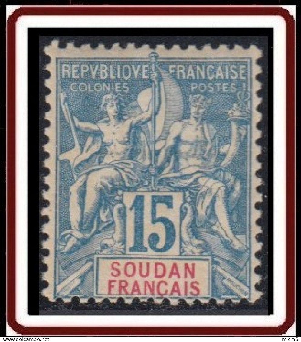 Soudan Français 1894-1900 - N° 08 (YT) N° 8 (AM) Neuf **. - Nuevos