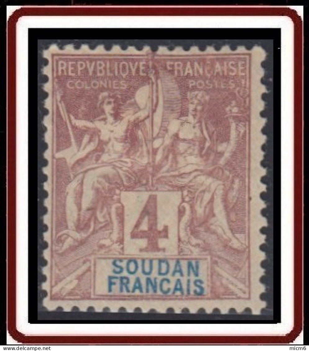 Soudan Français 1894-1900 - N° 05 (YT) N° 5 (AM) Neuf *. - Ongebruikt