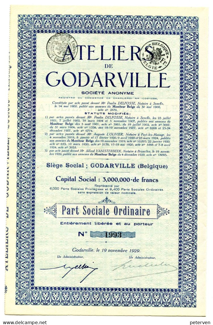 ATELIERS De GODARVILLE - Industrial