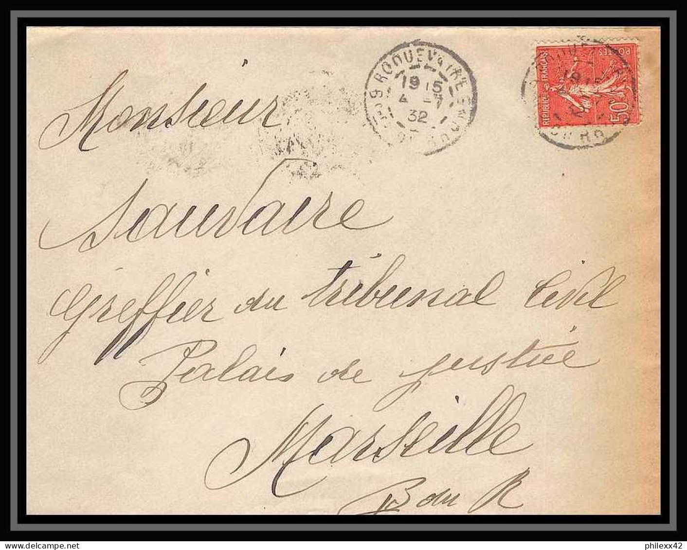 114778 Lot De 11 Lettres + 4 Devants Et Divers Cover Bouches Du Rhone Roquevaire - Collections