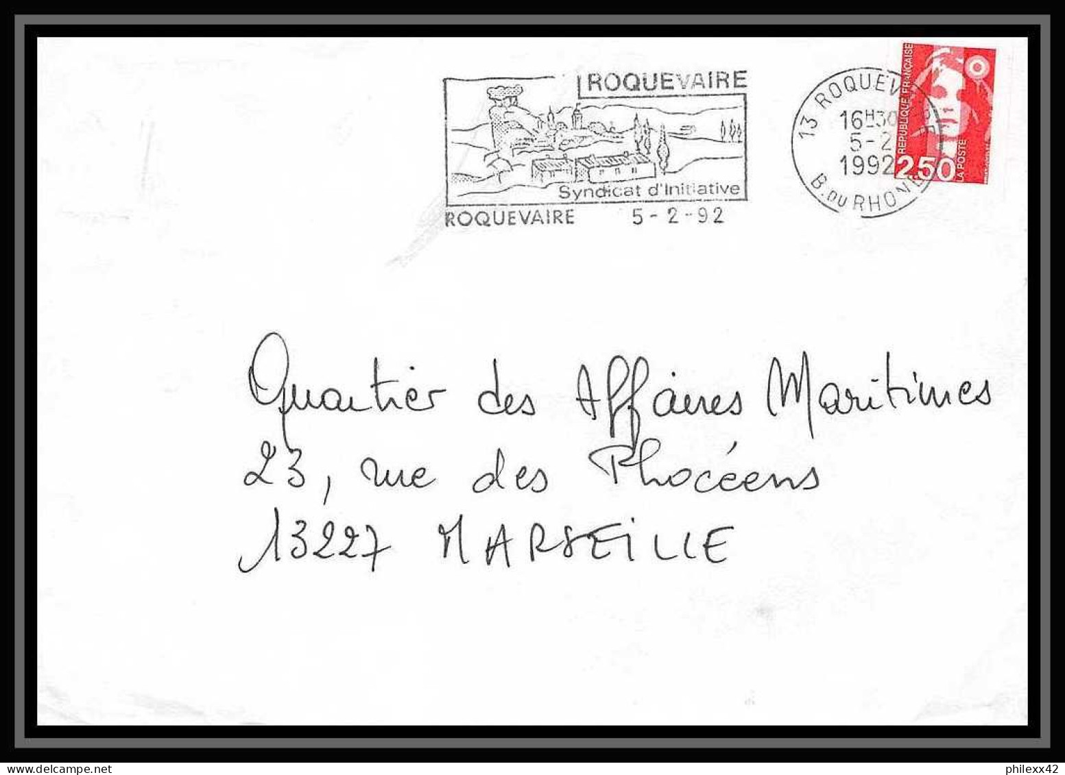 114778 lot de 11 Lettres + 4 devants et divers cover Bouches du rhone Roquevaire