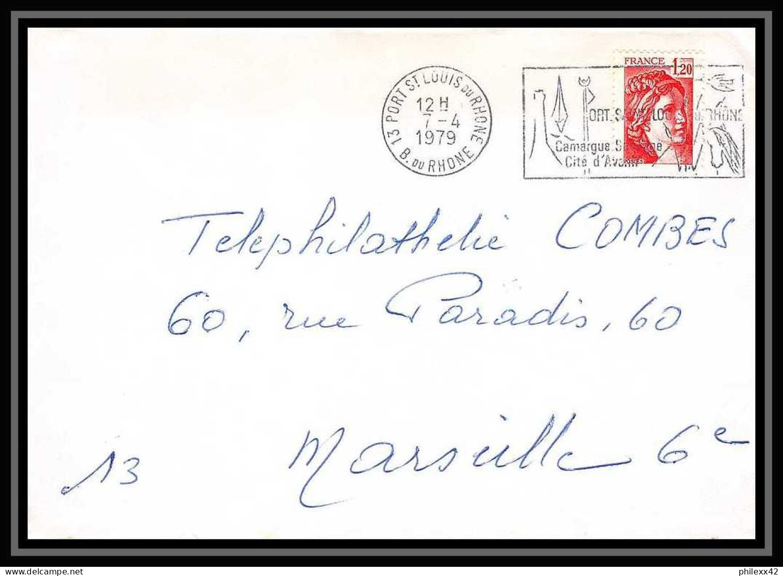 114509 LOT DE 9 Lettres + 4 devants + divers cover Bouches du rhone Port-Saint-Louis-du-Rhone