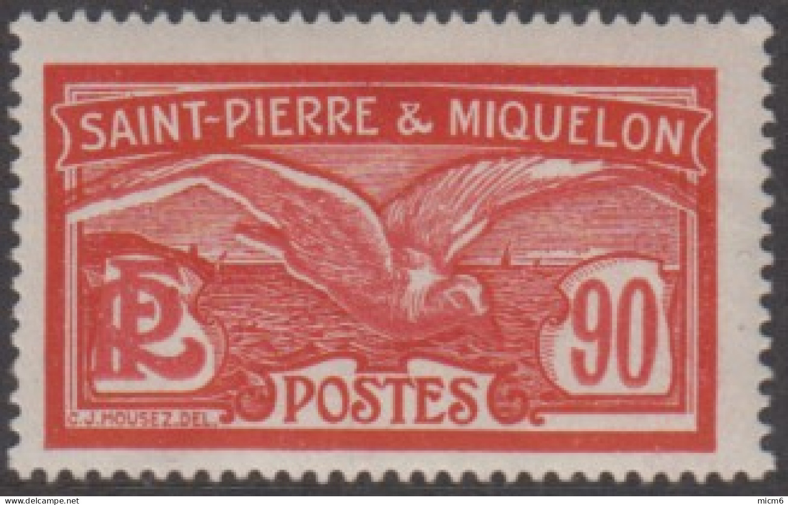 Saint-Pierre Et Miquelon 1910-1939 - N° 129 (YT) N° 132 (AM) Neuf *. - Unused Stamps