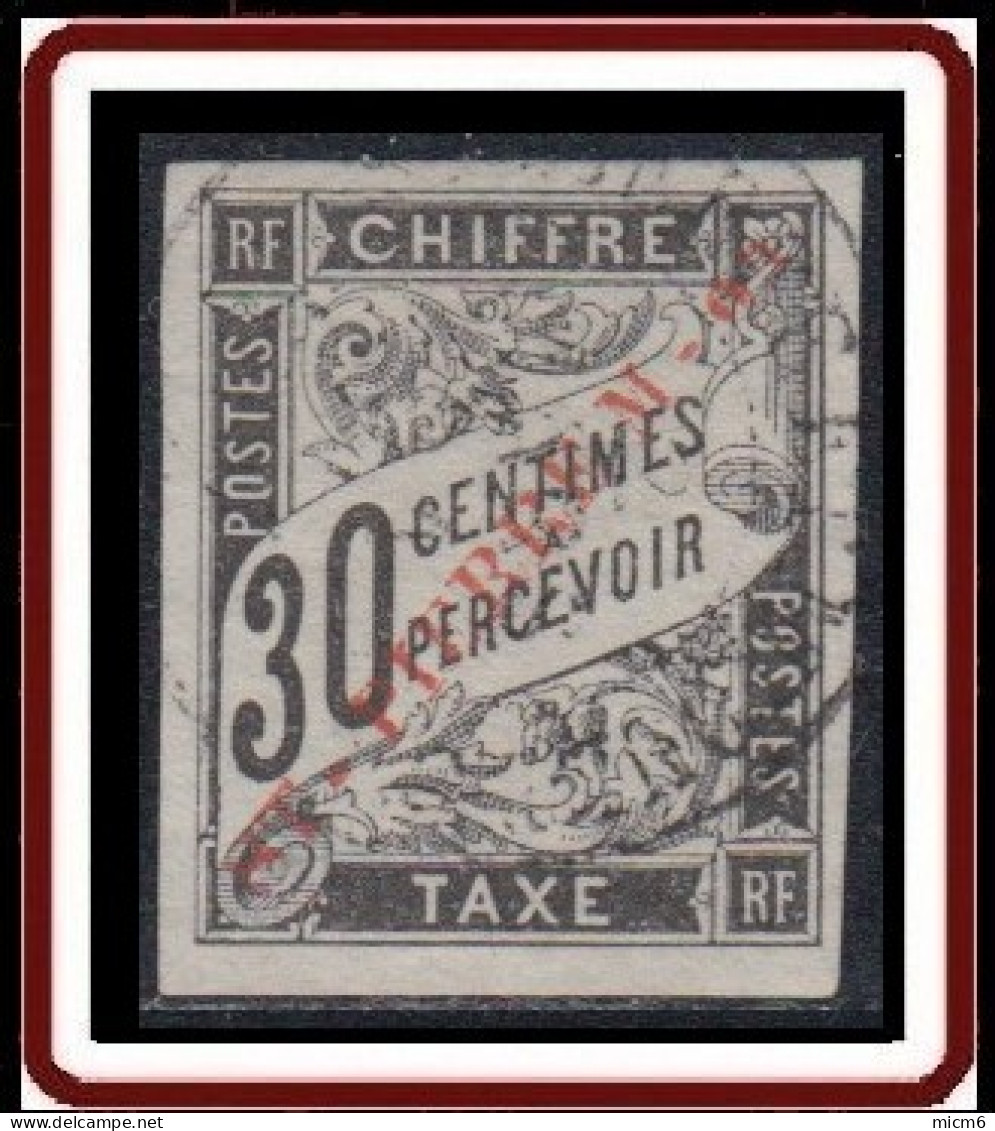 Saint-Pierre Et Miquelon 1859-1909 - Timbre-taxe N° 5 (YT) N° 5 (AM) Oblitéré. - Postage Due