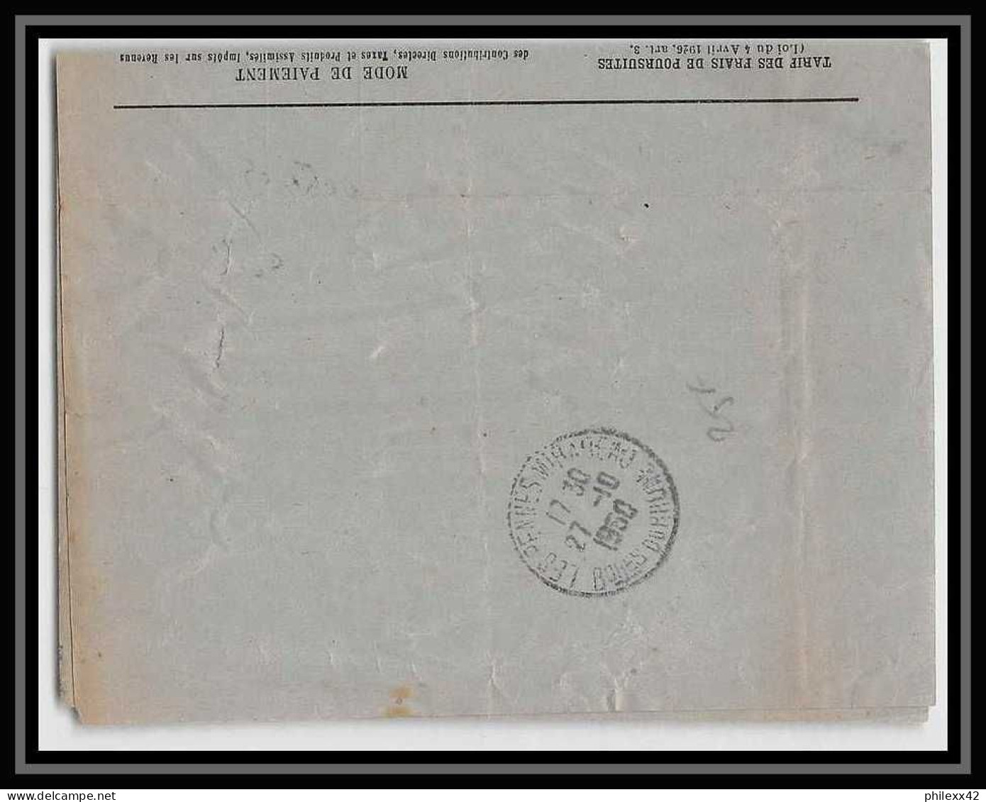 114298 lot de 10 Lettres + divers cover Bouches du rhone Les Pennes-Mirabeau