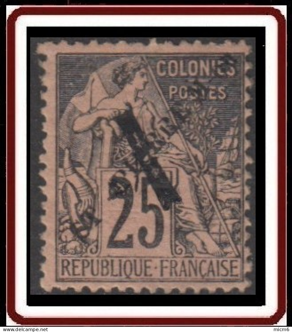 Saint-Pierre Et Miquelon 1859-1909 - N° 45 (YT) N° 46 (AM) Neuf *. - Unused Stamps