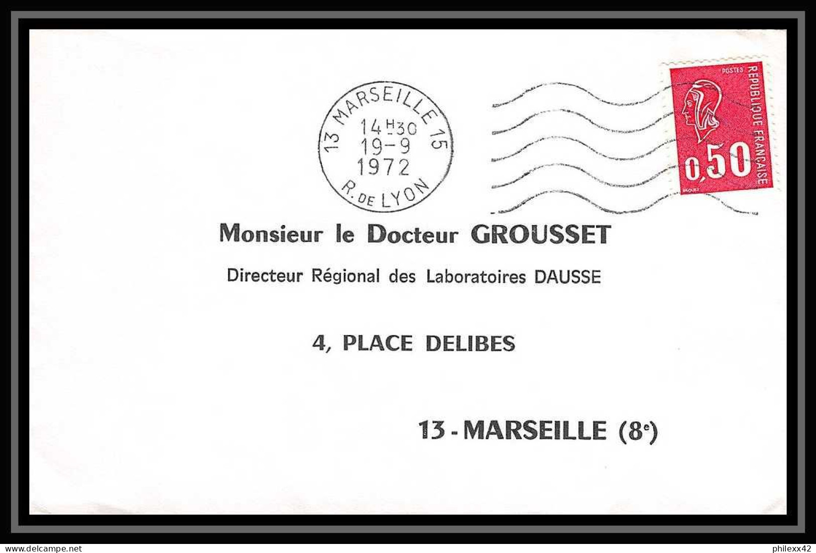 115917 lot de 15 Lettres Bouches du rhone Marseille logis neuf / 15ème roondissement