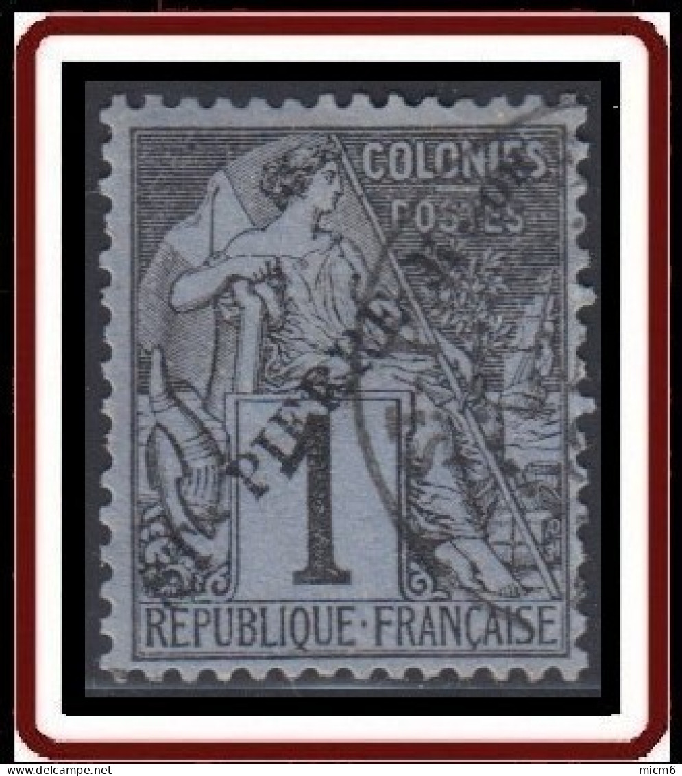 Saint-Pierre Et Miquelon 1859-1909 - N° 18 (YT) N° 18 (AM) Oblitéré. - Used Stamps