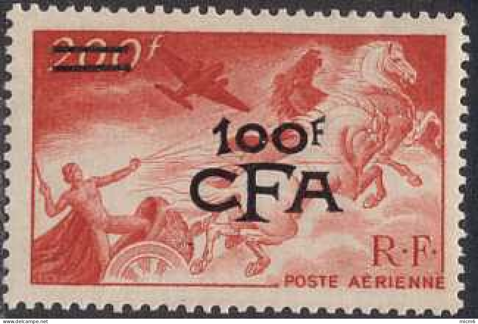 Réunion 1949-1974 - Poste Aérienne N° 48 (YT) N° 48 (AM) Neuf **. - Aéreo