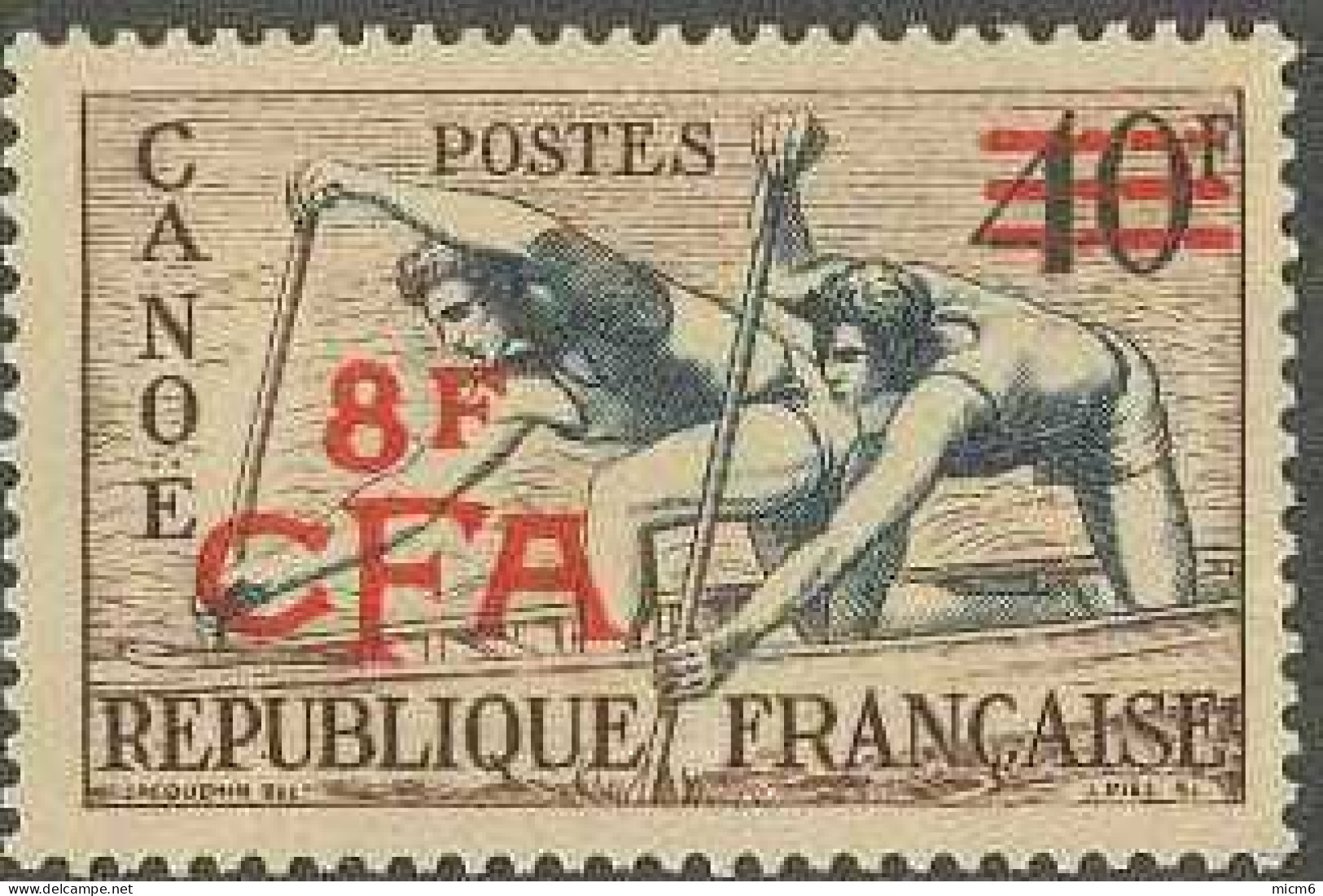 Réunion 1949-1974 - N° 314 (YT) N° 325 (AM) Neuf *. - Unused Stamps