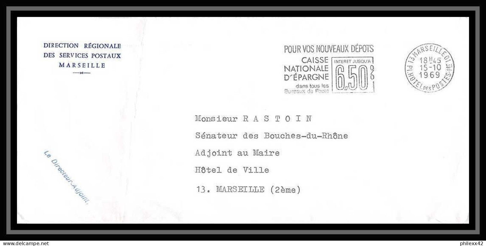 116364 lot de 14 Lettres cover Bouches du rhone flammes diverses Marseille Hotel des postes