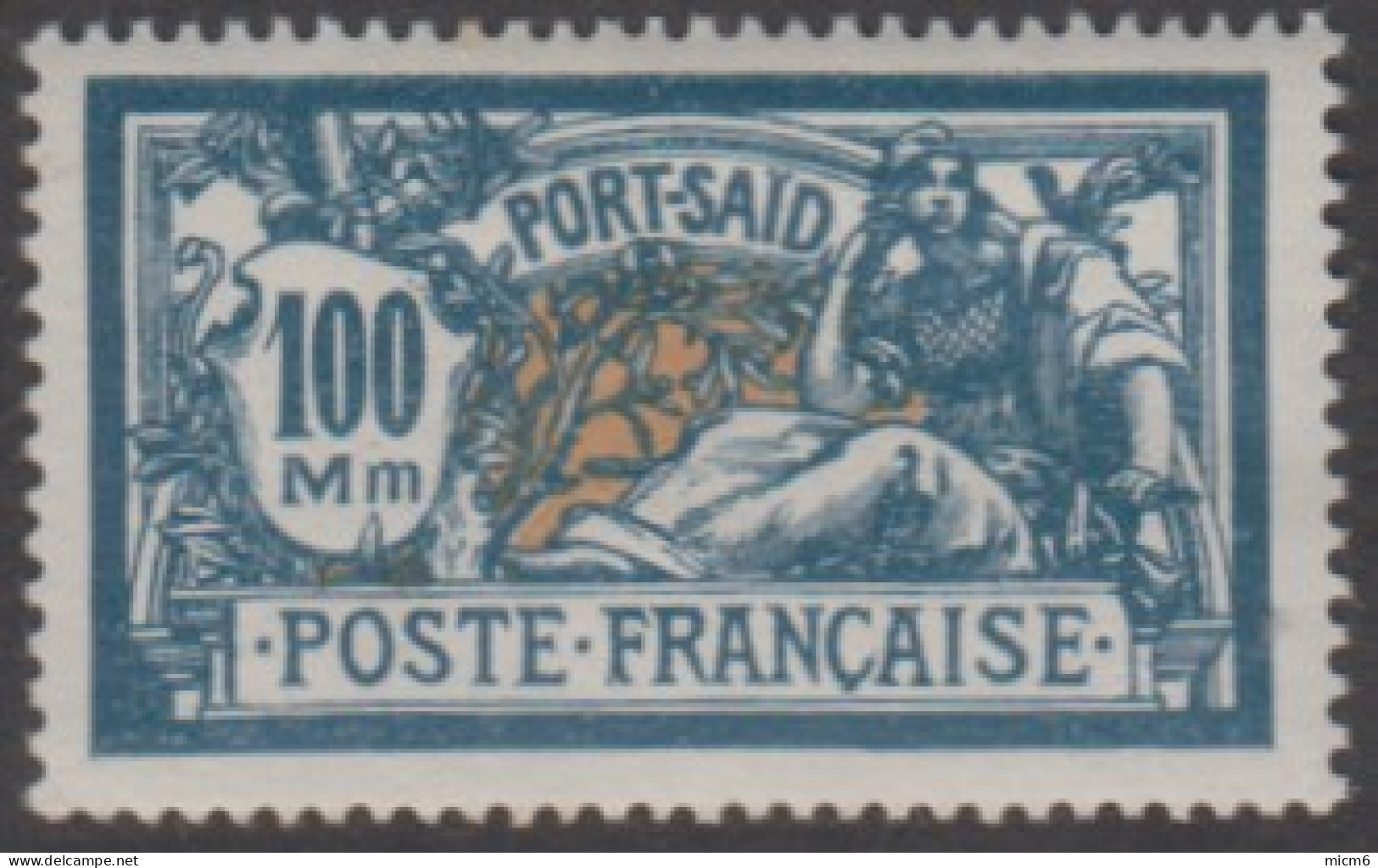 Port-Saïd - N° 84 & 85 (YT) N° 87 & 88 (AM) Neufs *. 85 Gomme Médiocre. - Unused Stamps