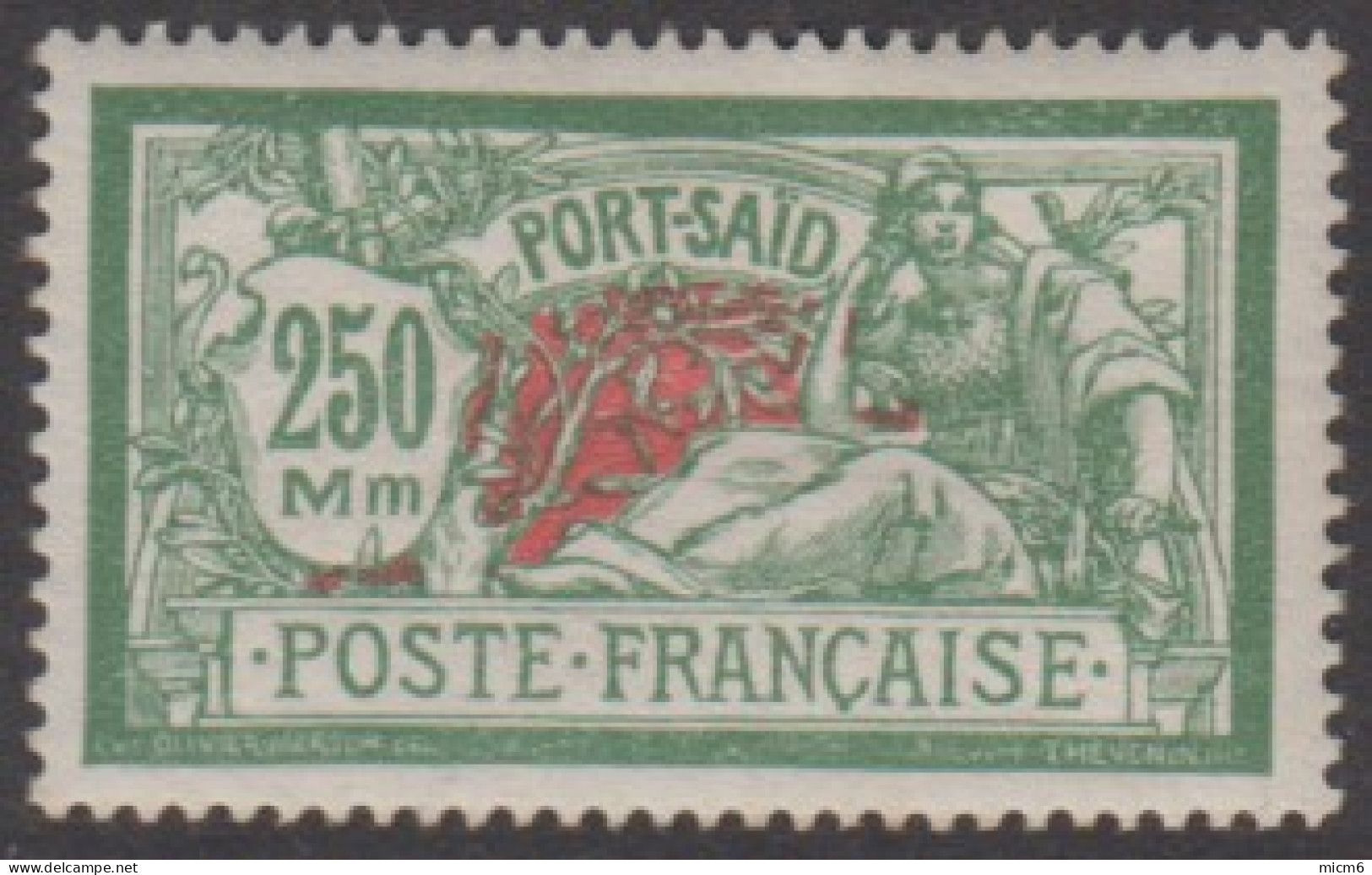 Port-Saïd - N° 84 & 85 (YT) N° 87 & 88 (AM) Neufs *. 85 Gomme Médiocre. - Unused Stamps