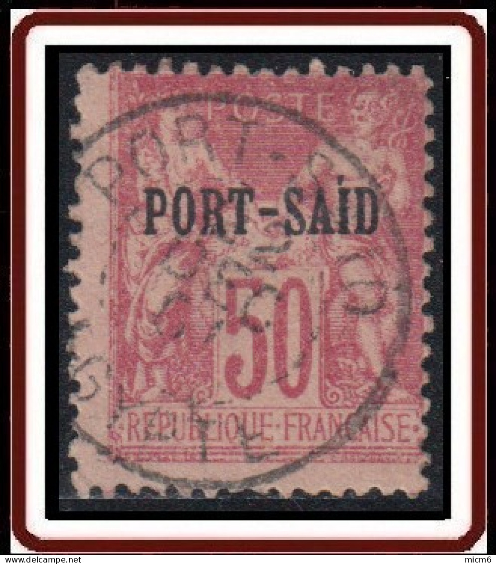 Port-Saïd - N° 14 (YT) N° 17 (AM) Type III Oblitéré. - Used Stamps