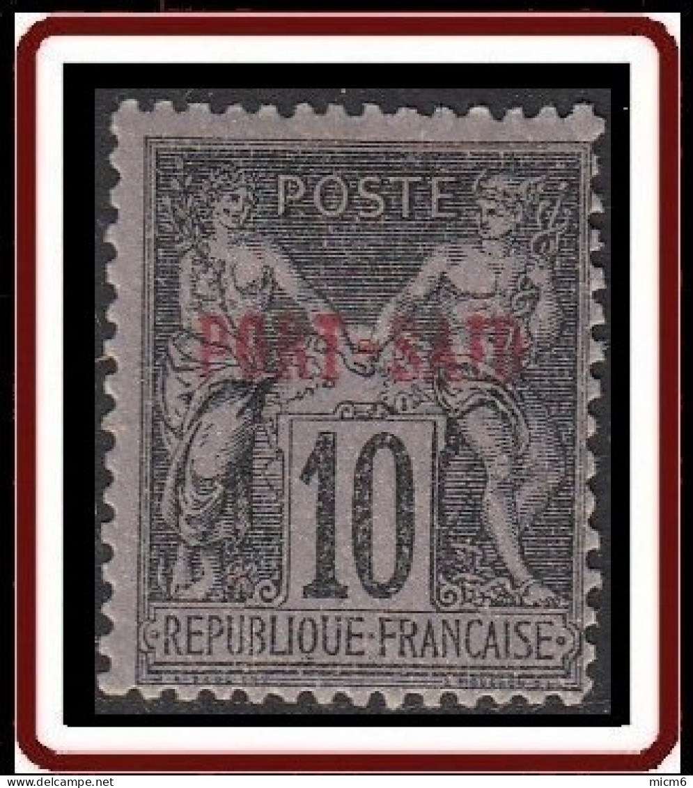 Port-Saïd - N° 07 (YT) N° 16 (AM) Type III Neuf *. - Nuevos