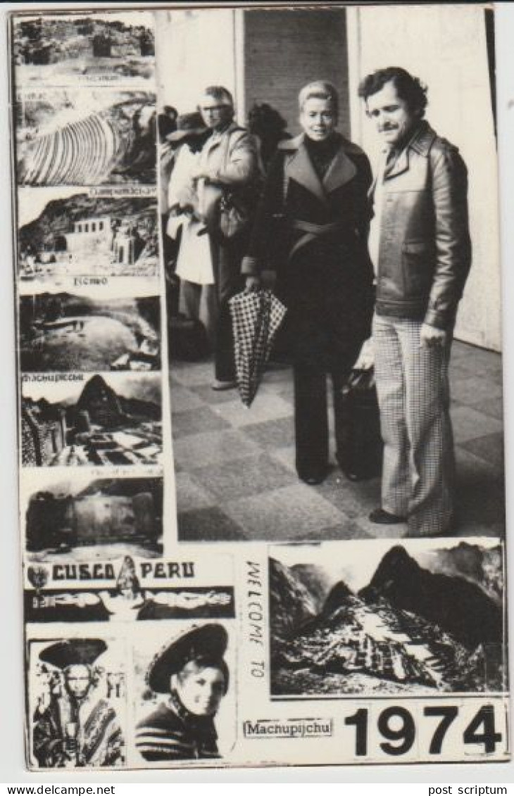 Amérique - Pérou - Cuzco - 1974 - Carte Photo - Pérou