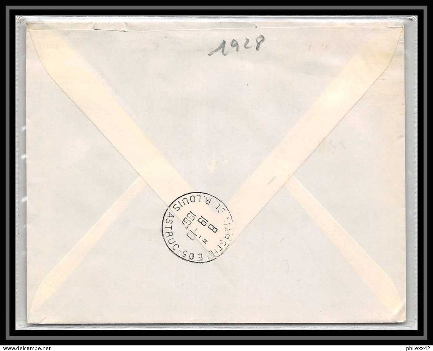 Lettre-111928 Bouches Du Rhone 2F90 Poste Aerienne Pa N°42 MYSTERE 20 Recommandé Lavera Pour Marseille 18/10/1967 - 1960-.... Storia Postale