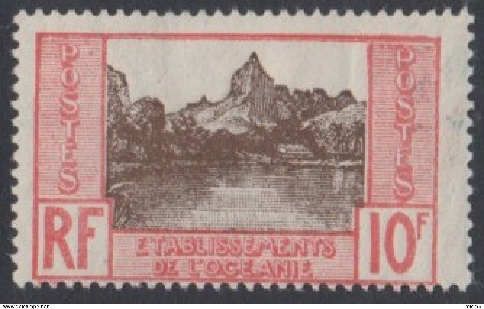 Océanie 1913-1930 - N° 78 (YT) N° 82 (AM) Neuf *. - Unused Stamps