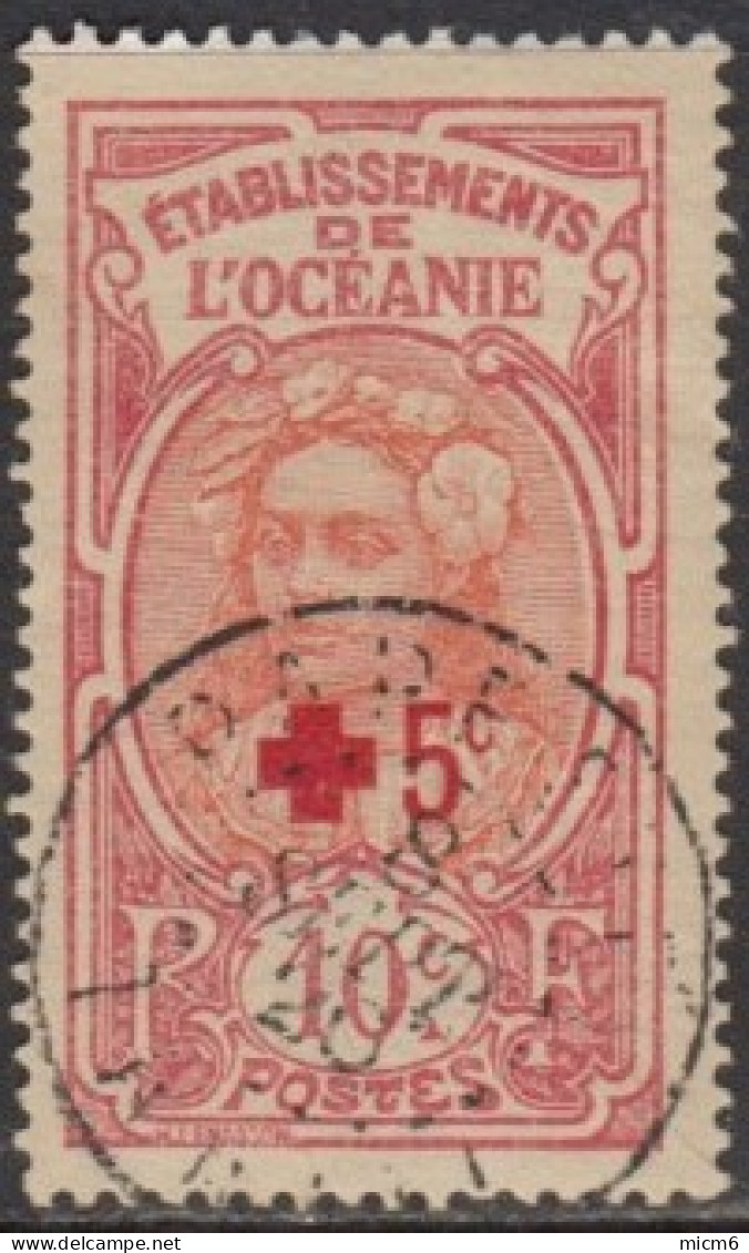 Océanie 1913-1930 - N° 42 (YT) N° 46 (AM) Oblitéré. - Gebruikt