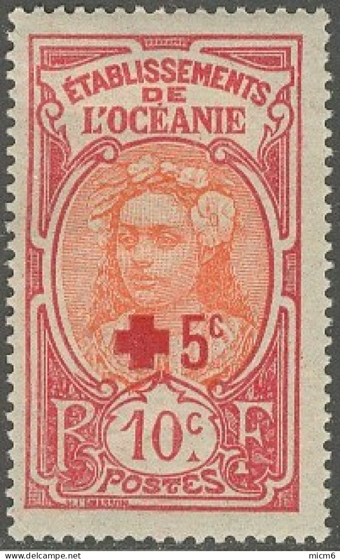 Océanie 1913-1930 - N° 42 (YT) N° 46 (AM) Neuf *. - Neufs