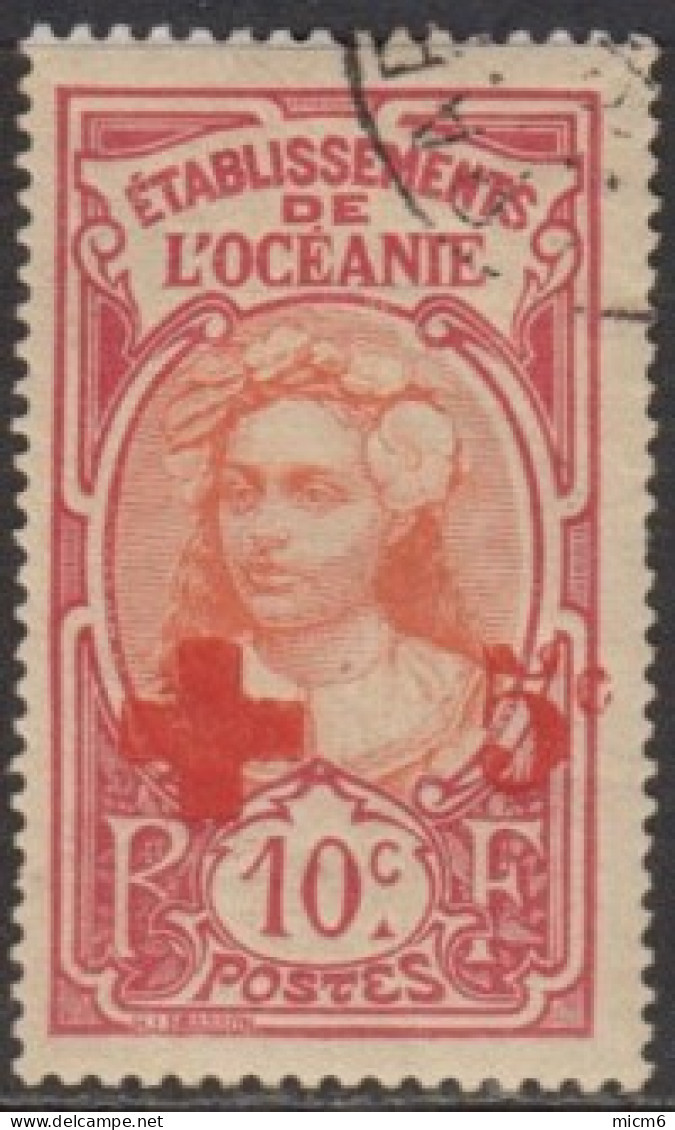 Océanie 1913-1930 - N° 40 (YT) N° 44 (AM) Oblitéré. - Used Stamps