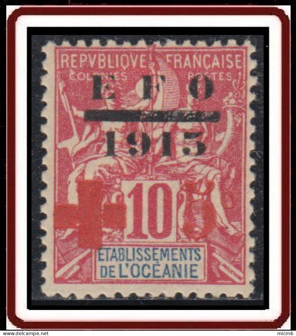 Océanie 1913-1930 - N° 39 (YT) N° 43 (AM) Neuf *. - Unused Stamps