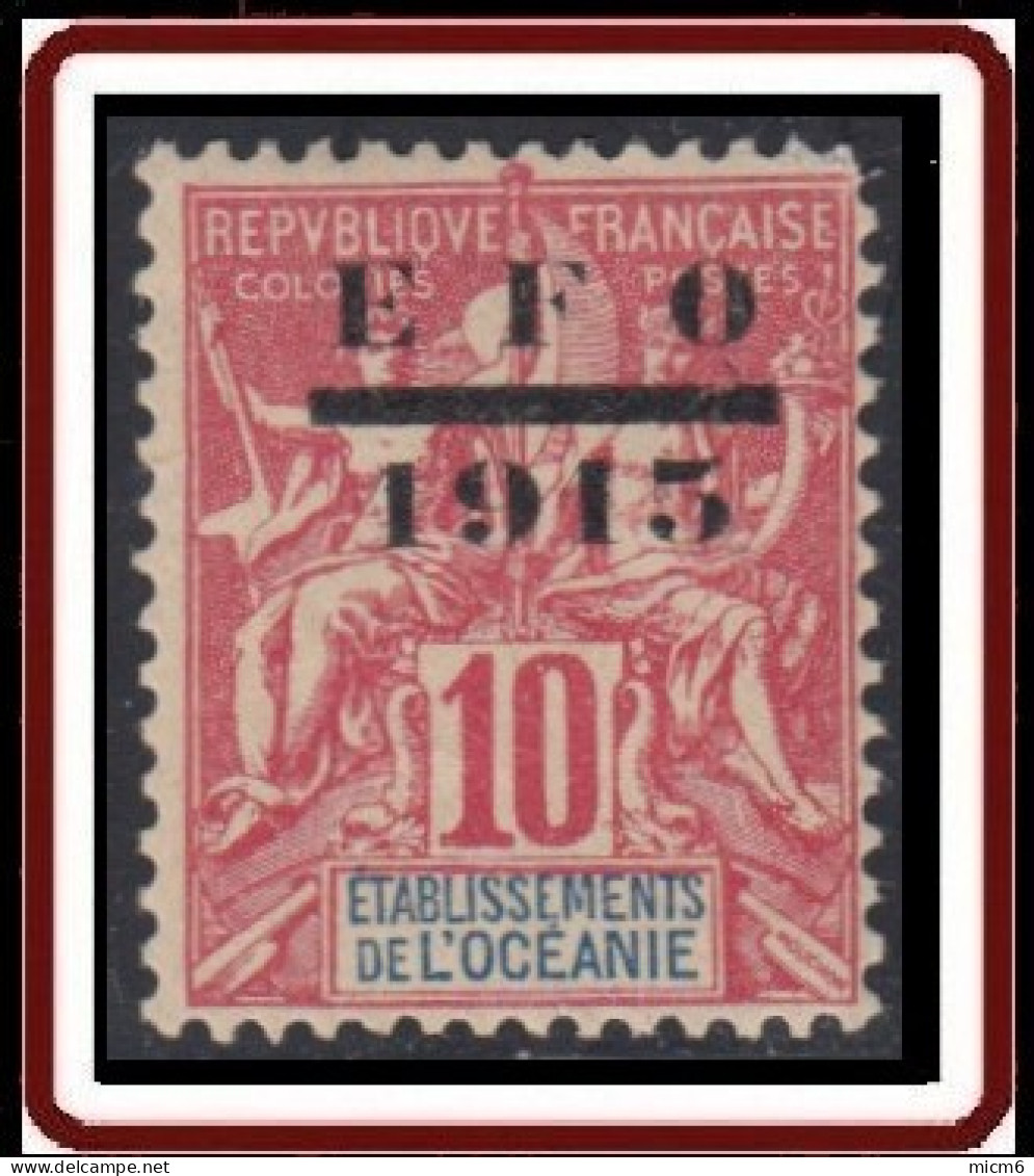 Océanie 1913-1930 - N° 38 (YT) N° 42 (AM) Neuf *. - Nuovi