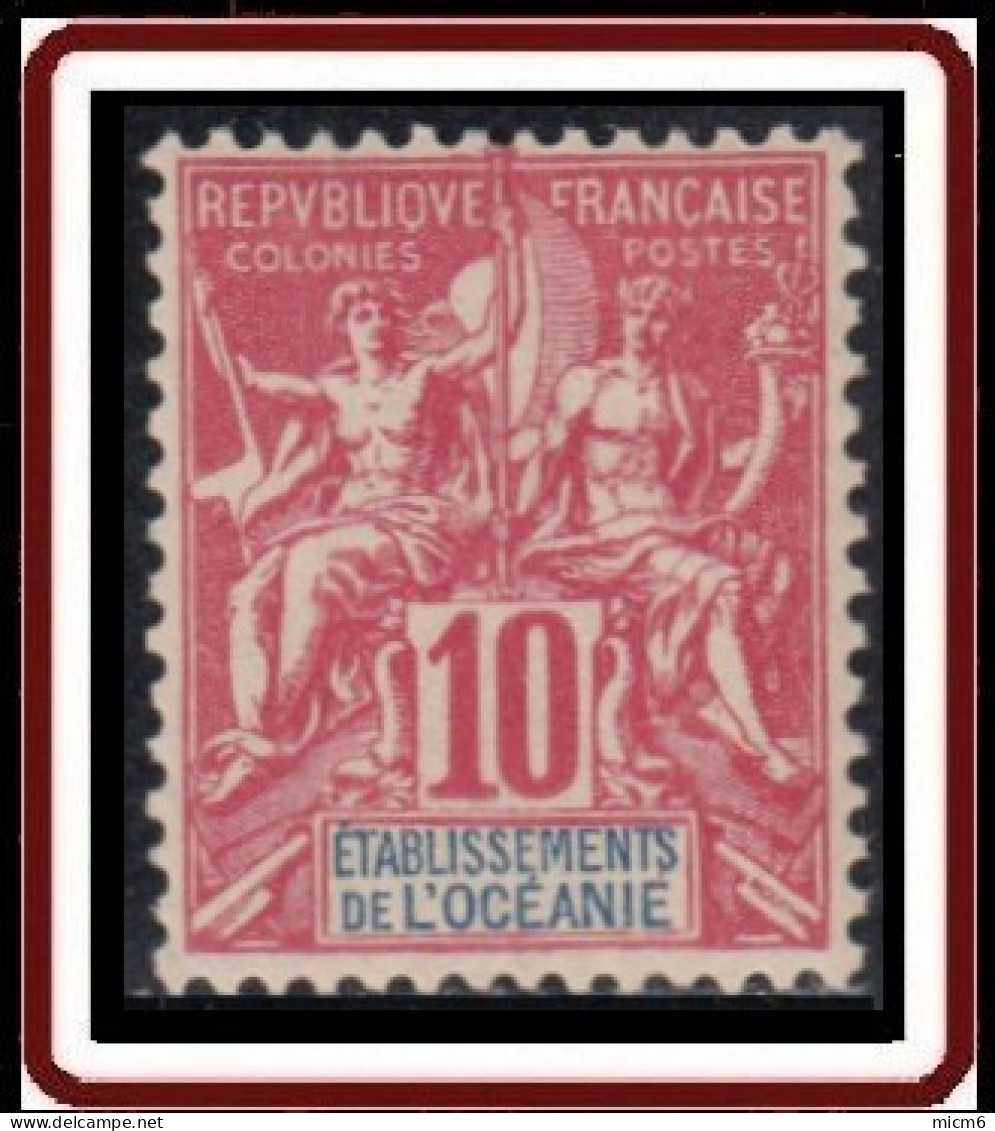 Océanie 1892-1912 - N° 15 (YT) N° 15 (AM) Neuf *. - Unused Stamps