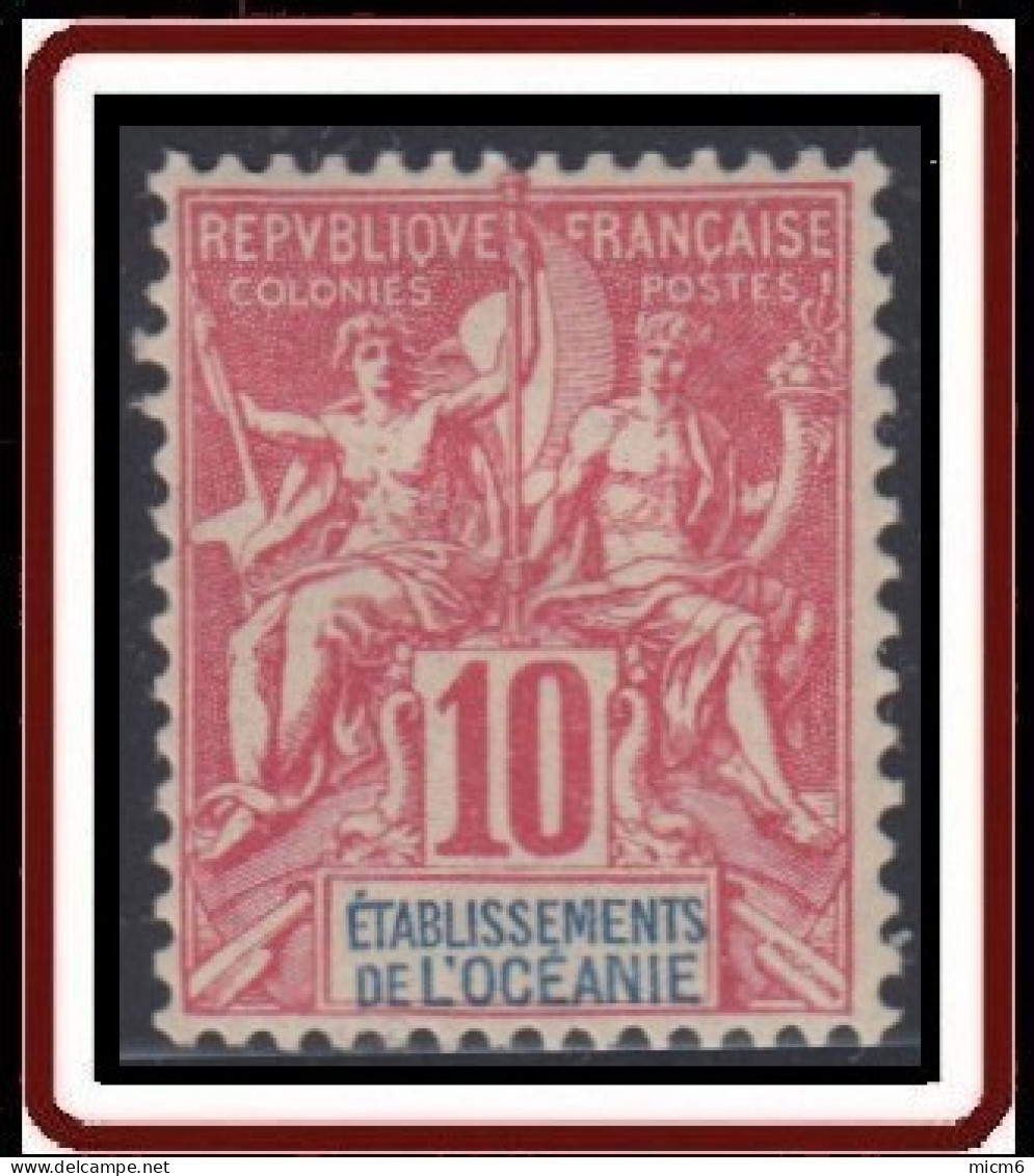 Océanie 1892-1912 - N° 15 (YT) N° 15 (AM) Neuf *. - Unused Stamps