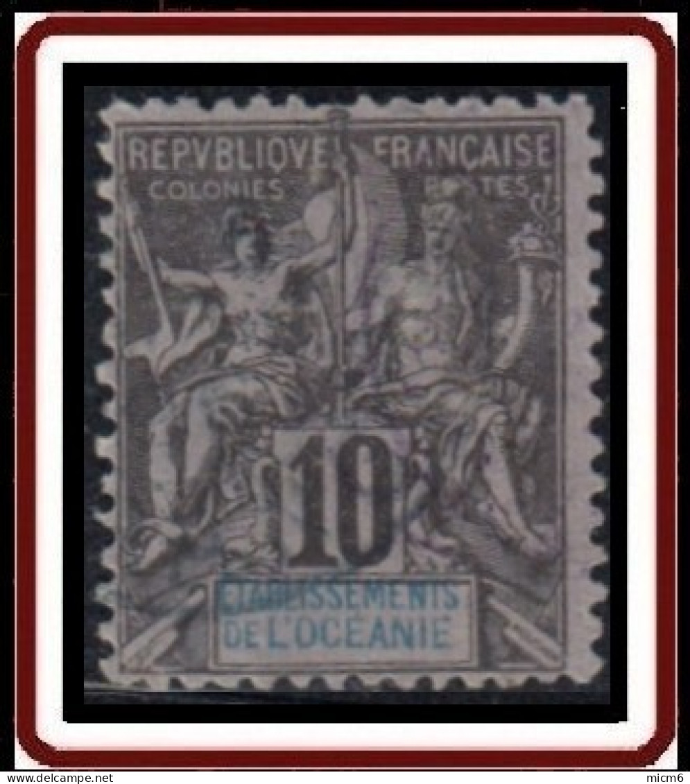 Océanie 1892-1912 - N° 05 (YT) N° 05 (AM) Oblitéré. - Usados