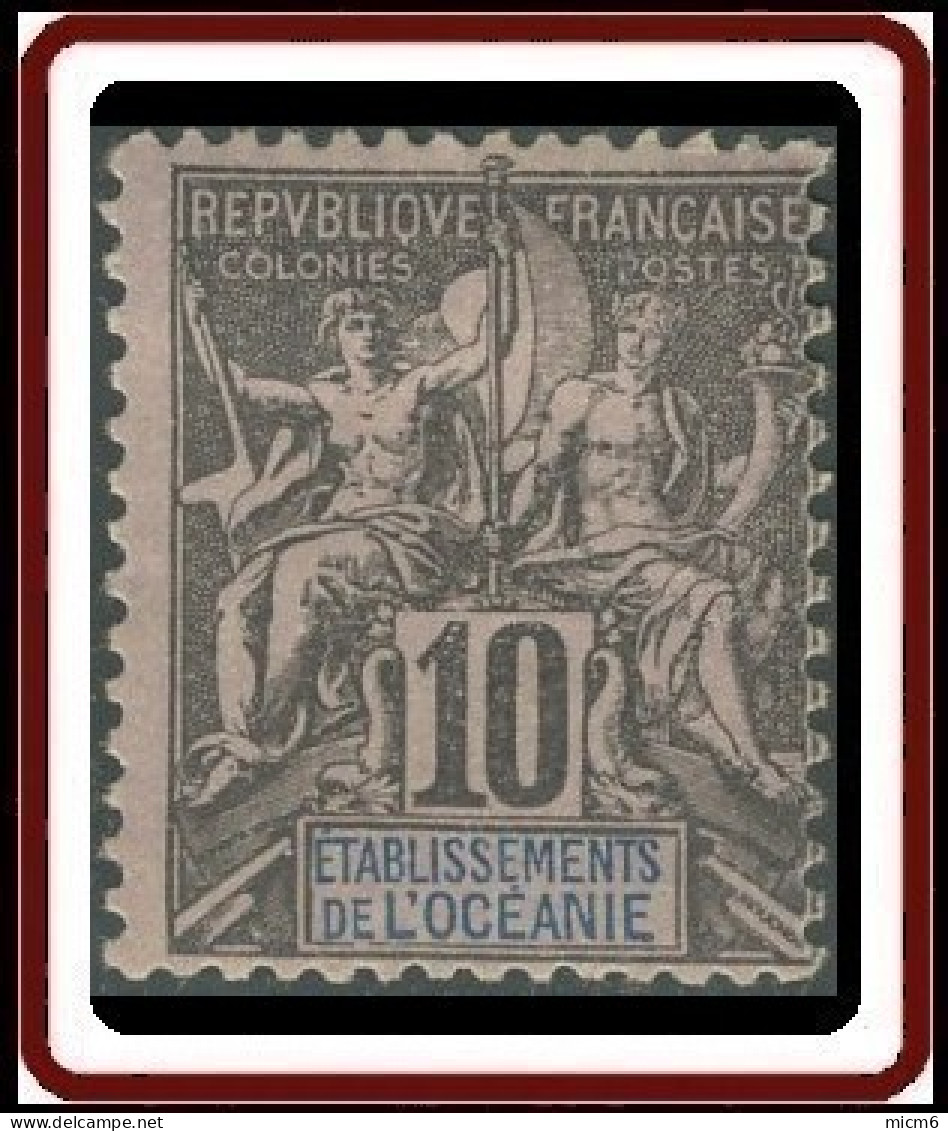 Océanie 1892-1912 - N° 05 (YT) N° 5 (AM) Neuf *. - Ungebraucht