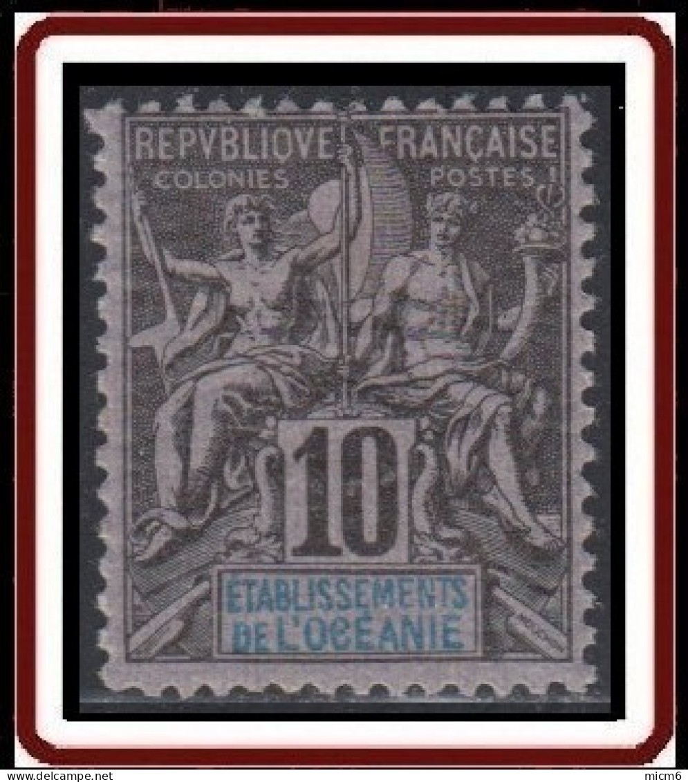 Océanie 1892-1912 - N° 05 (YT) N° 5 (AM) Neuf *. - Unused Stamps