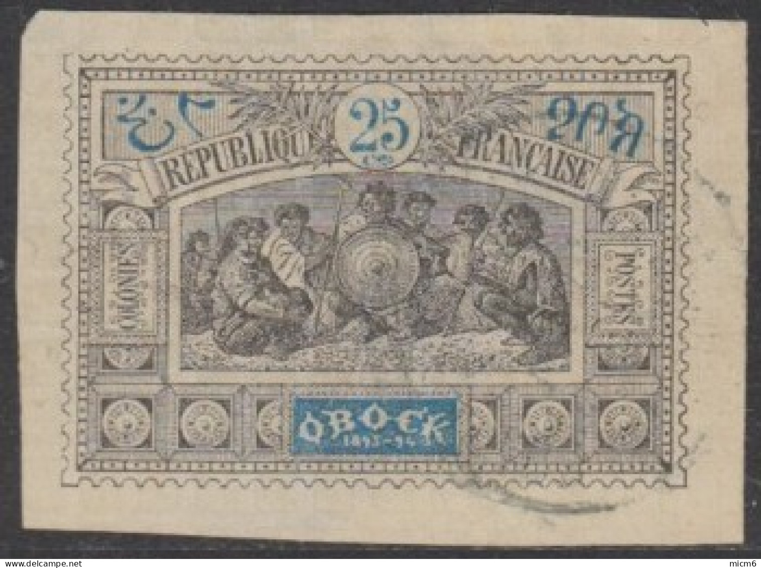 Obock - N° 54 (YT) N° 54 (AM) Oblitéré. - Used Stamps